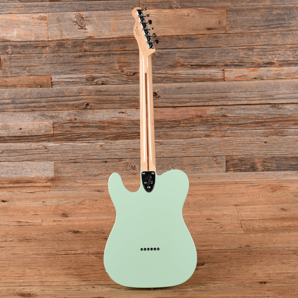 Fender Special Edition '72 Telecaster Thinline Surf Green 2014 Electric Guitars