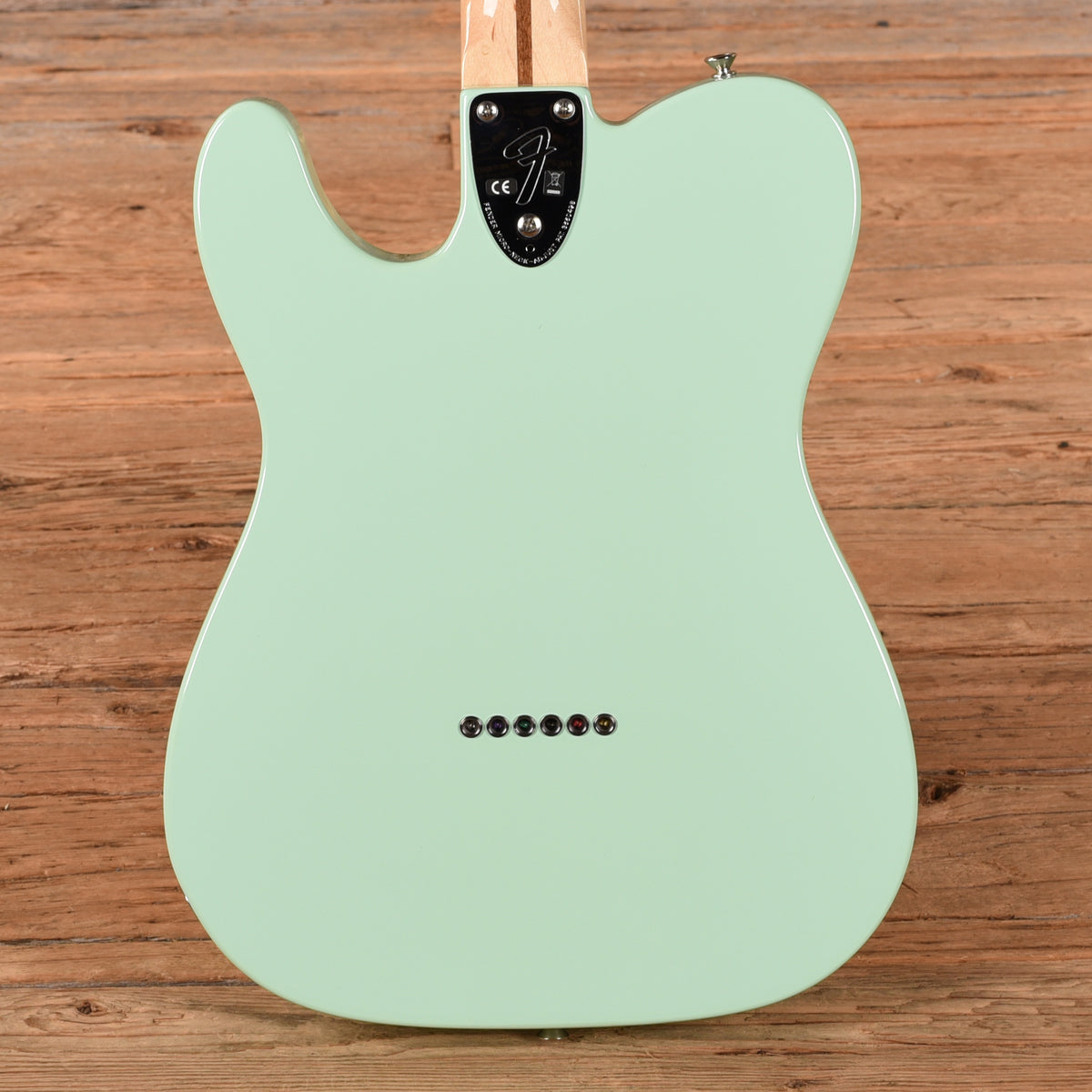 Fender Special Edition '72 Telecaster Thinline Surf Green 2014 Electric Guitars