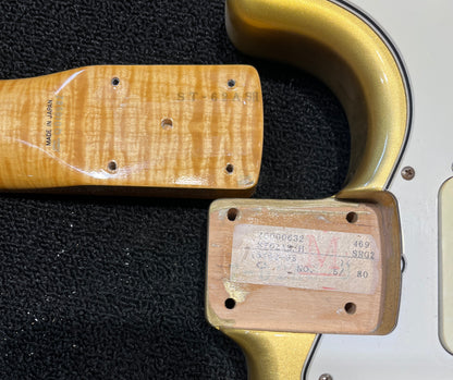 Fender ST-62-65AS Foto Flame Stratocaster Shoreline Gold 1994 Electric Guitars