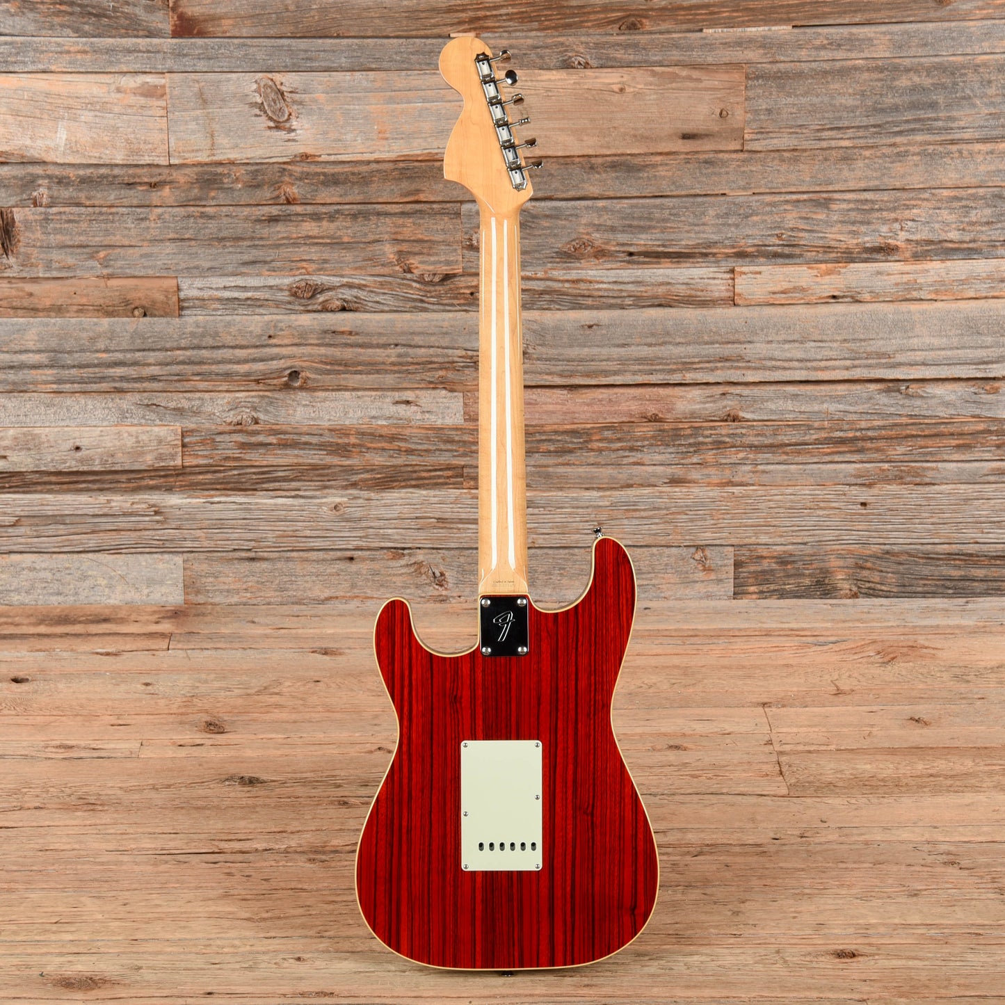 Fender ST68-HO Stratocaster Zebrawood Red 2003 Electric Guitars