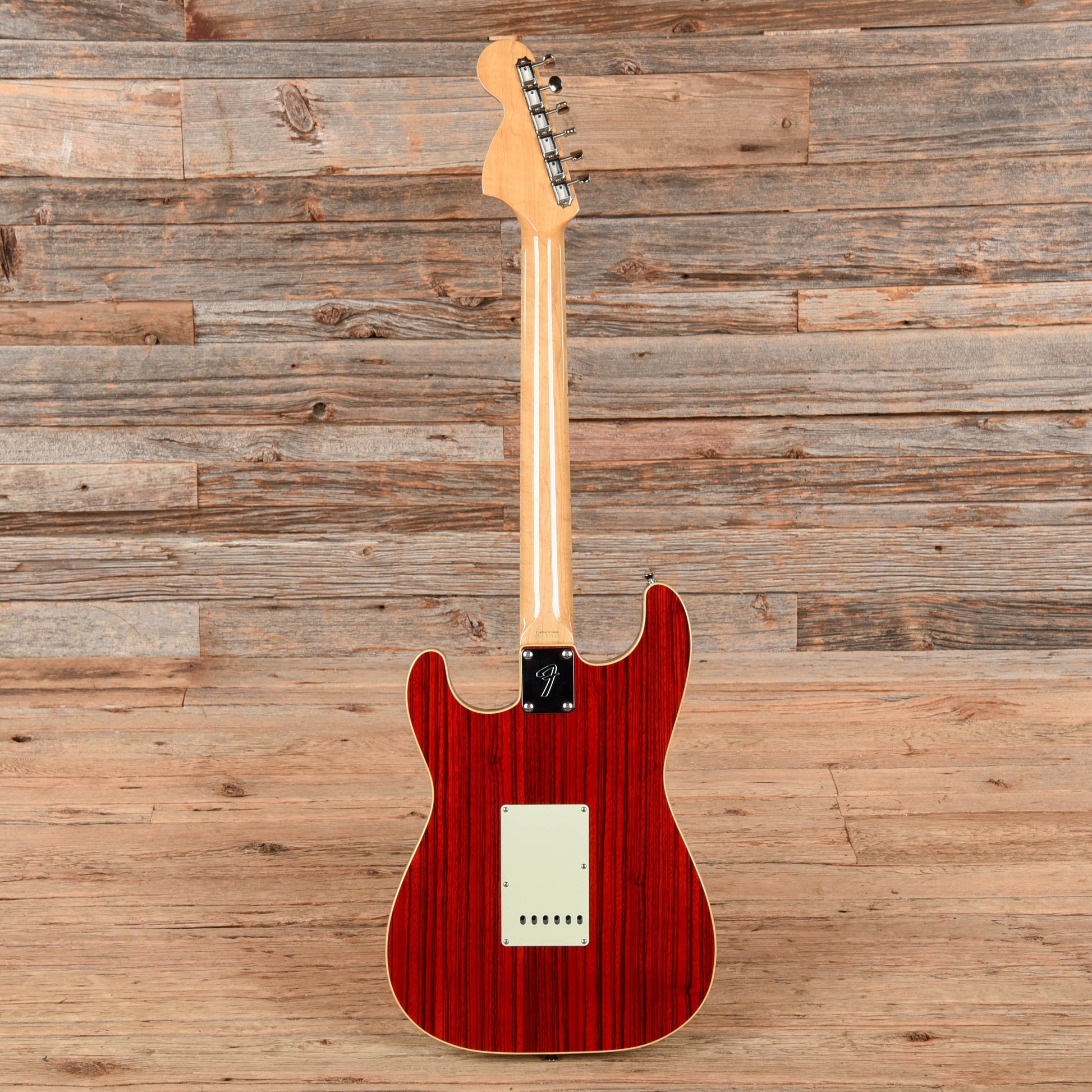 Fender ST68-HO Stratocaster Zebrawood Red 2003 Electric Guitars