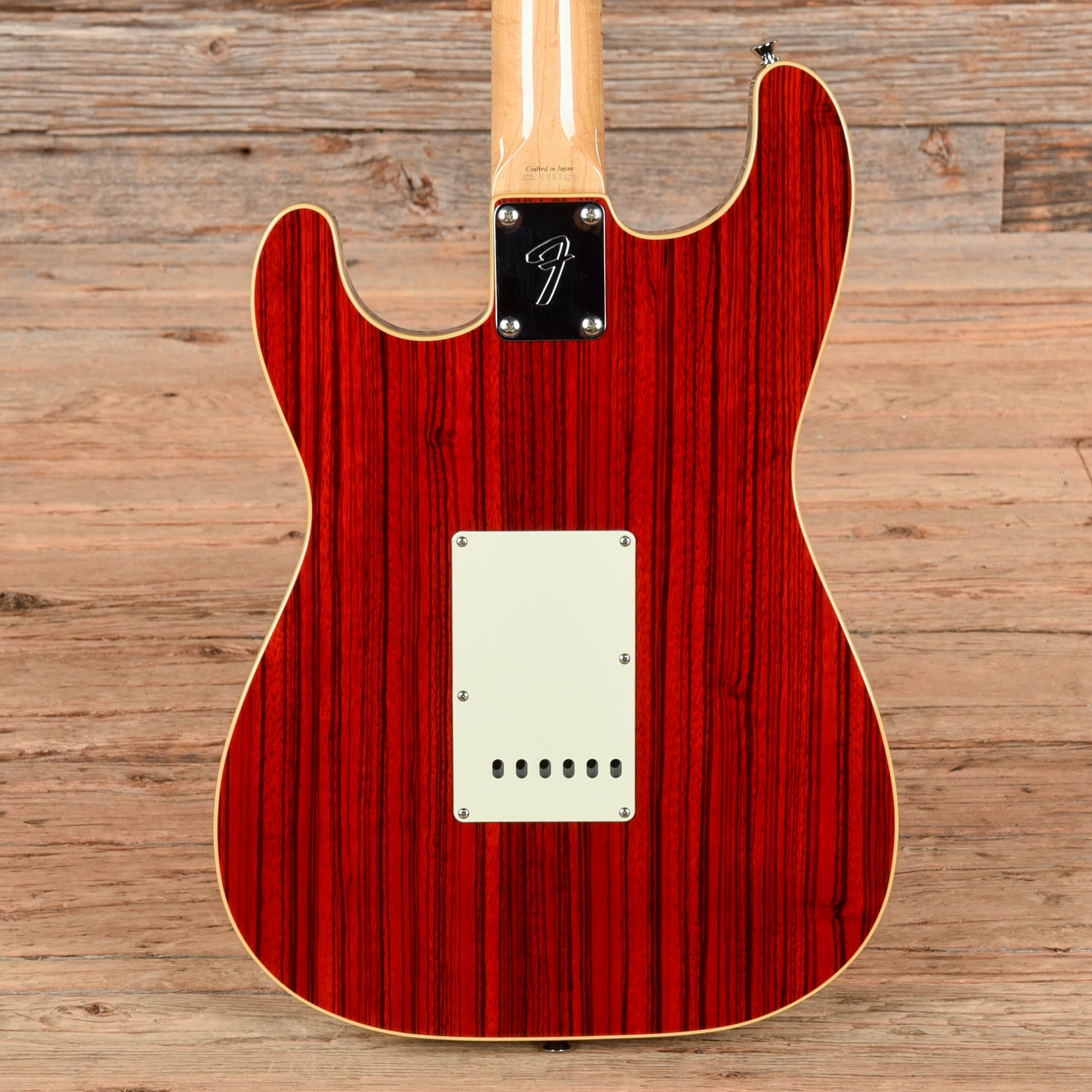 Fender ST68-HO Stratocaster Zebrawood Red 2003 – Chicago Music