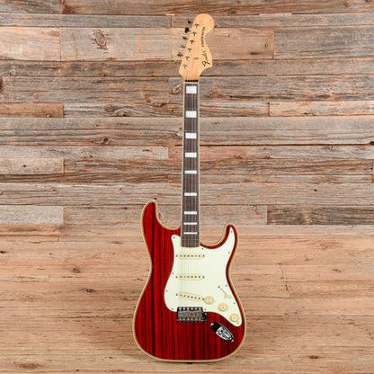 Fender ST68-HO Stratocaster Zebrawood Red 2003 Electric Guitars