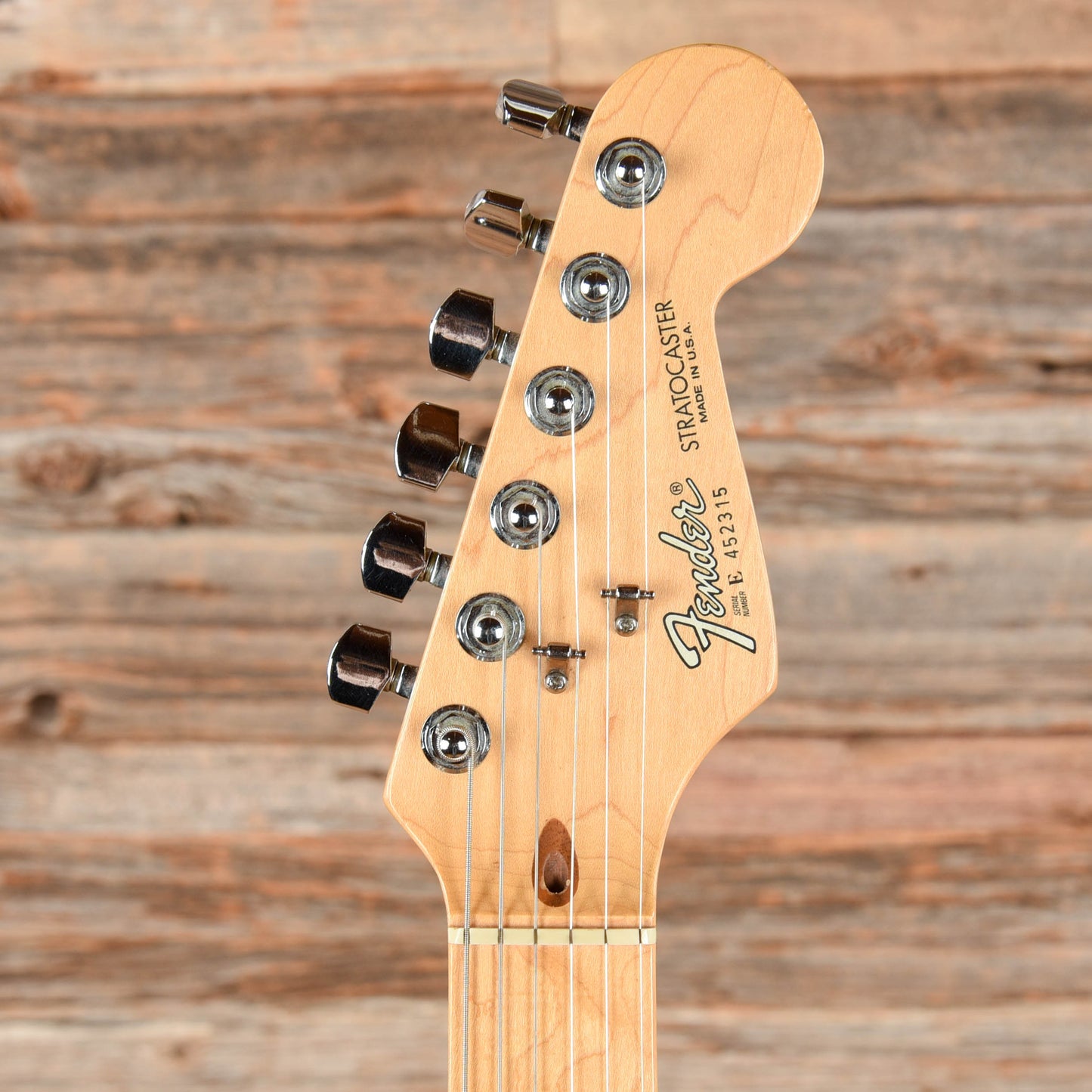 Fender Standard Stratocaster Black 1988 Electric Guitars