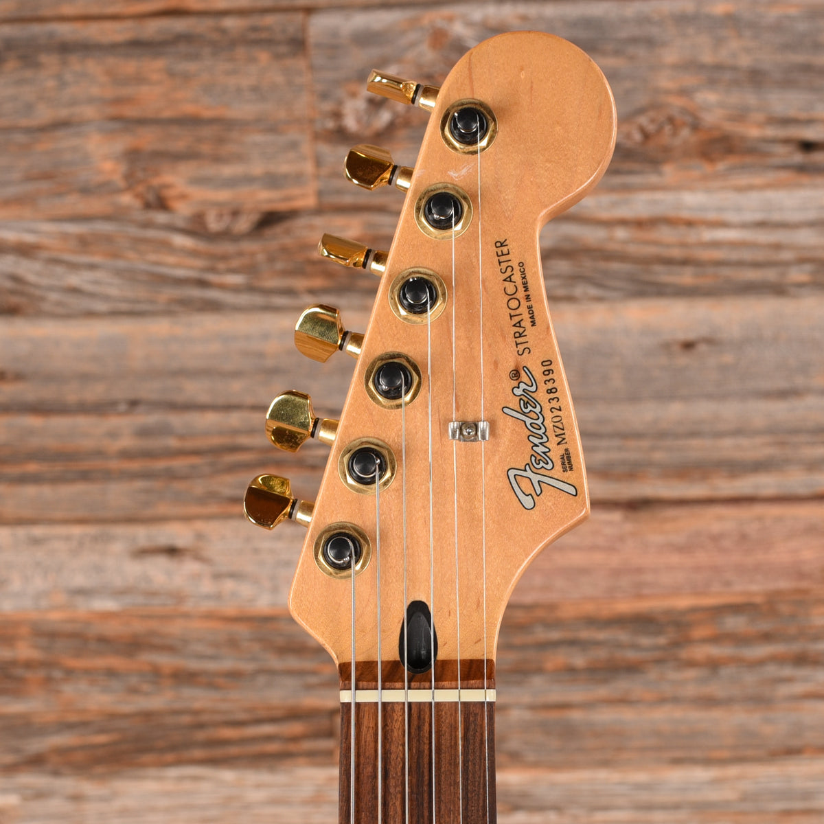 Fender Standard Stratocaster Black 2000 Electric Guitars