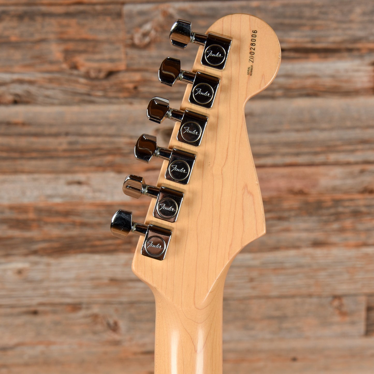 Fender Standard Stratocaster Black 2000 LEFTY Electric Guitars