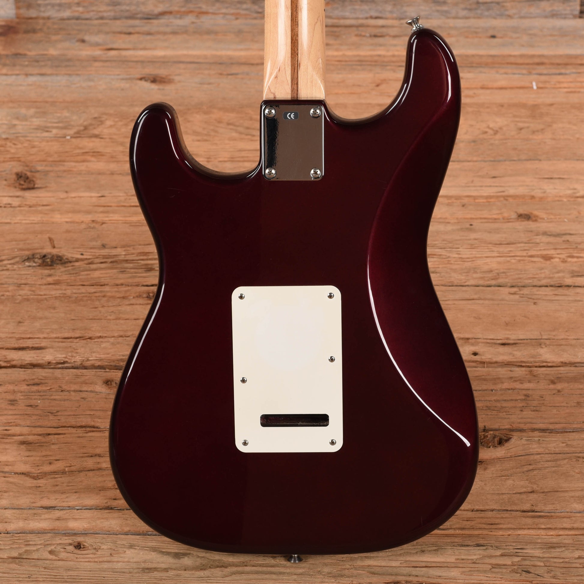 Fender Standard Stratocaster Burgundy 2003 Electric Guitars