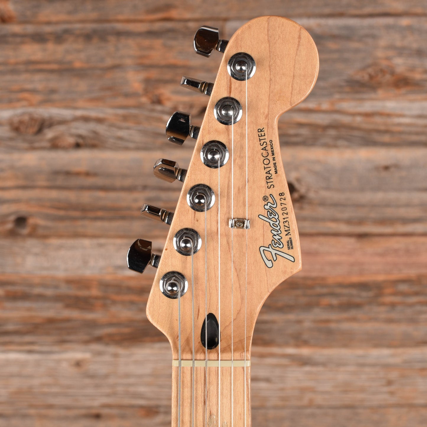 Fender Standard Stratocaster Burgundy 2003 Electric Guitars