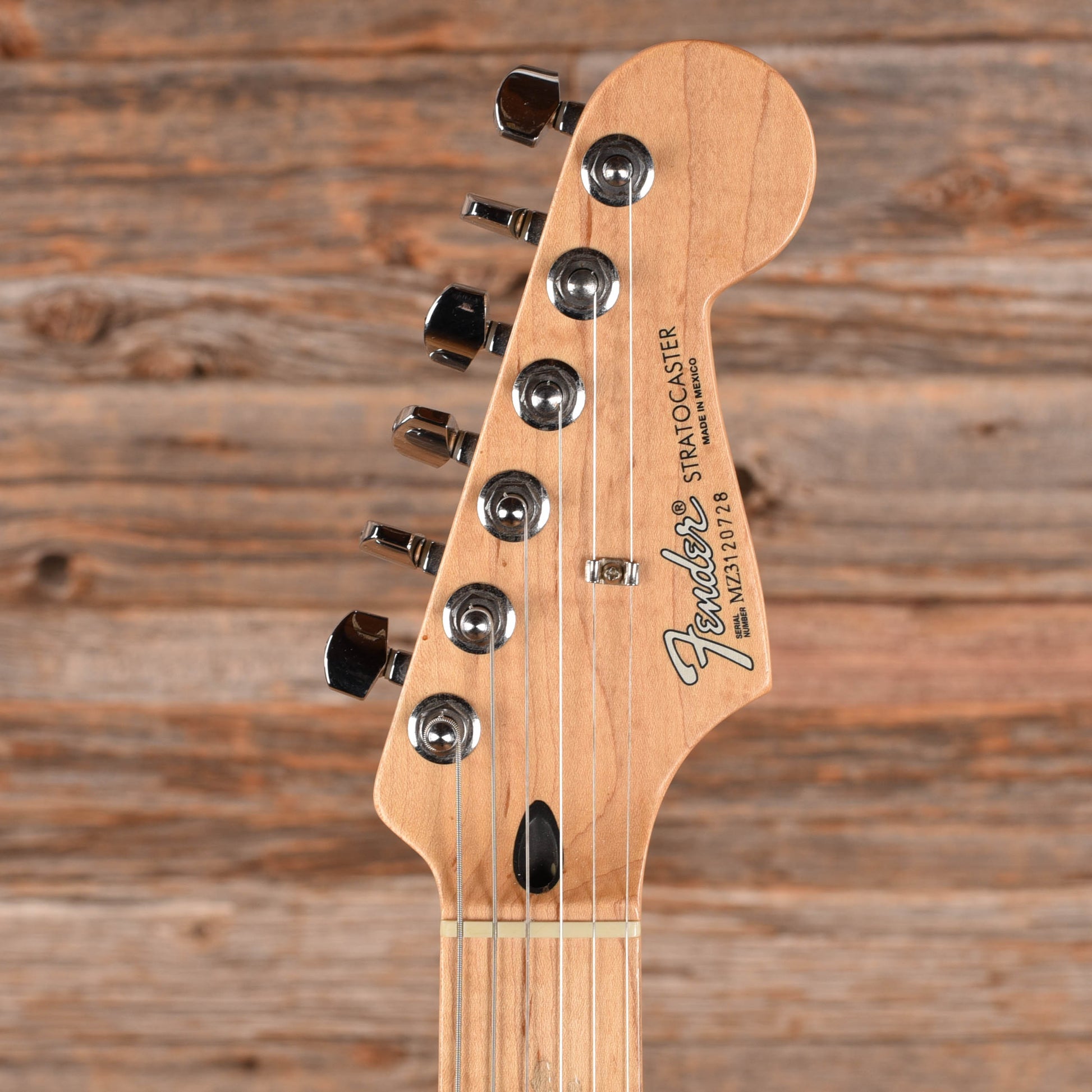 Fender Standard Stratocaster Burgundy 2003 Electric Guitars