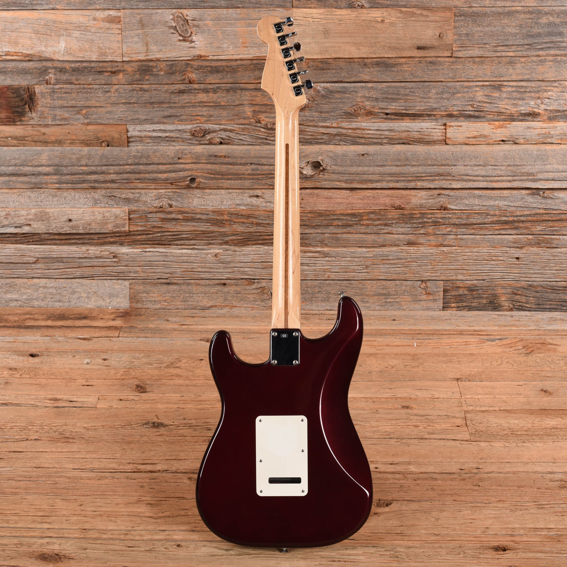 Fender Standard Stratocaster Burgundy 2003 Electric Guitars