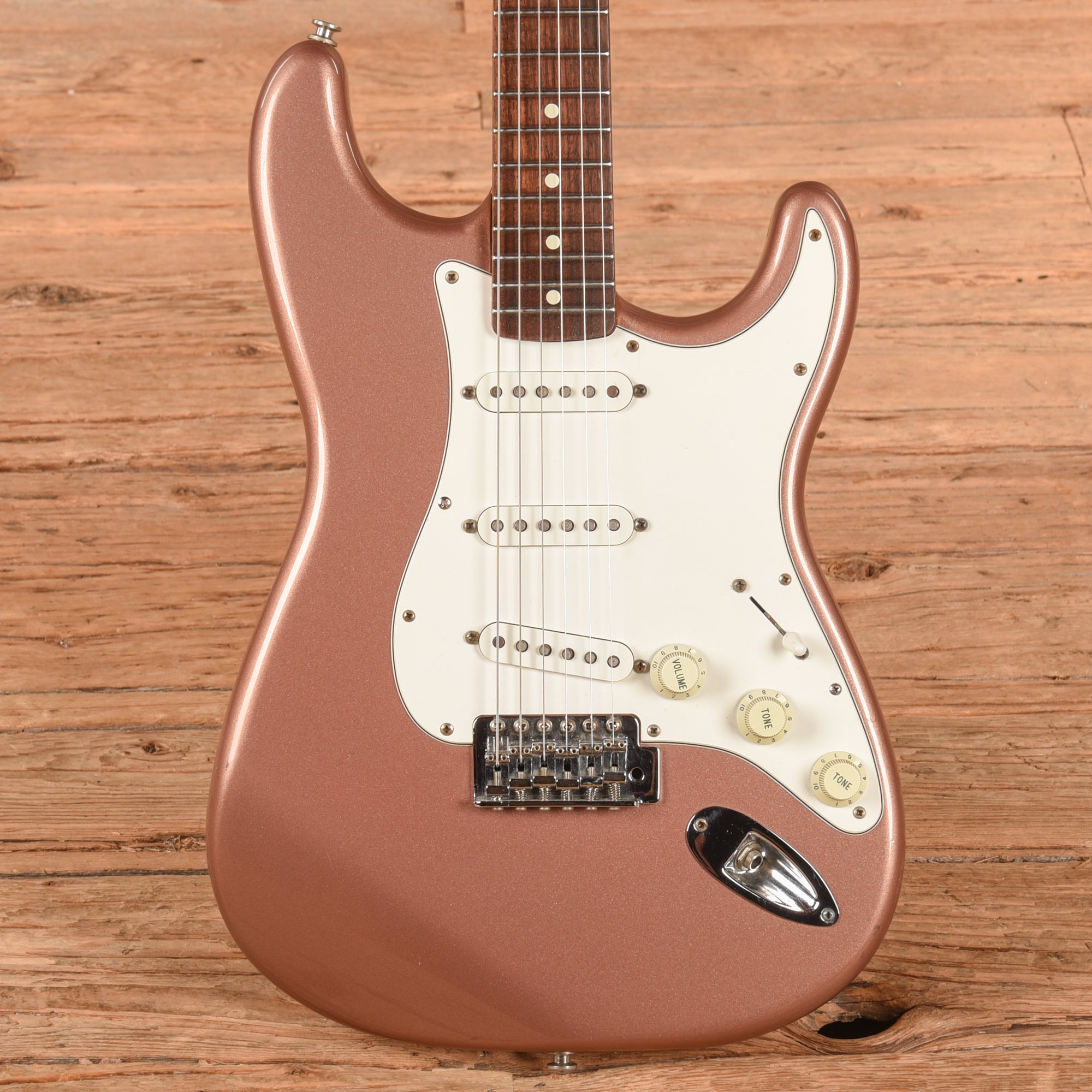 Fender Standard Stratocaster Burgundy Mist 1996 Electric Guitars