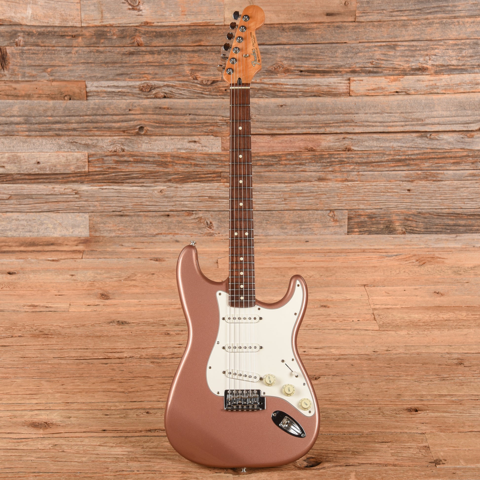 Fender Standard Stratocaster Burgundy Mist 1996 Electric Guitars