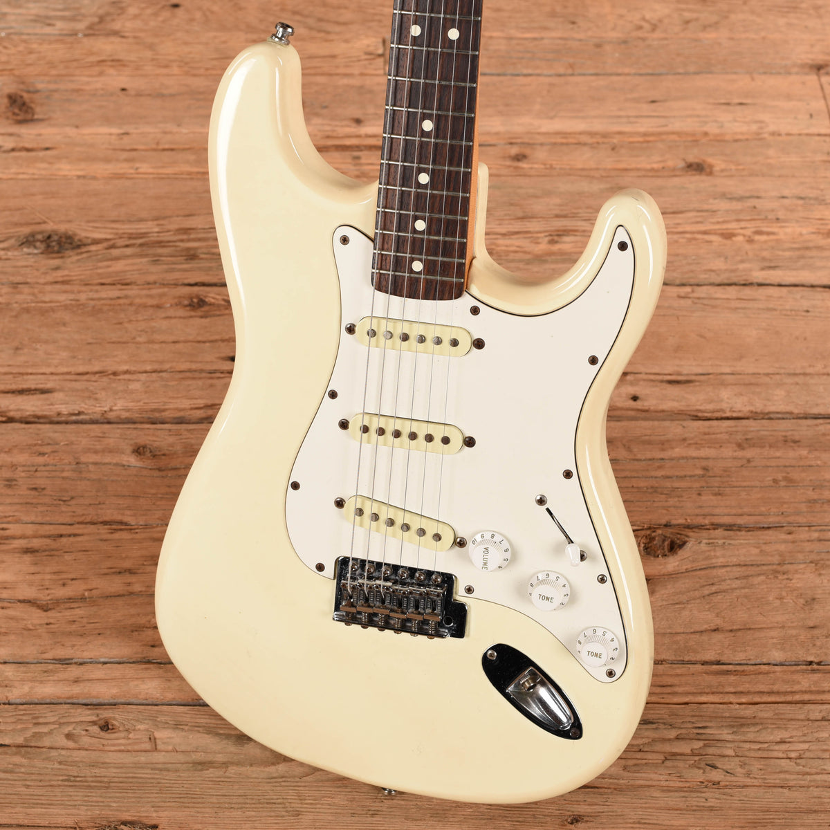 Fender Standard Stratocaster Olympic White 1990 Electric Guitars