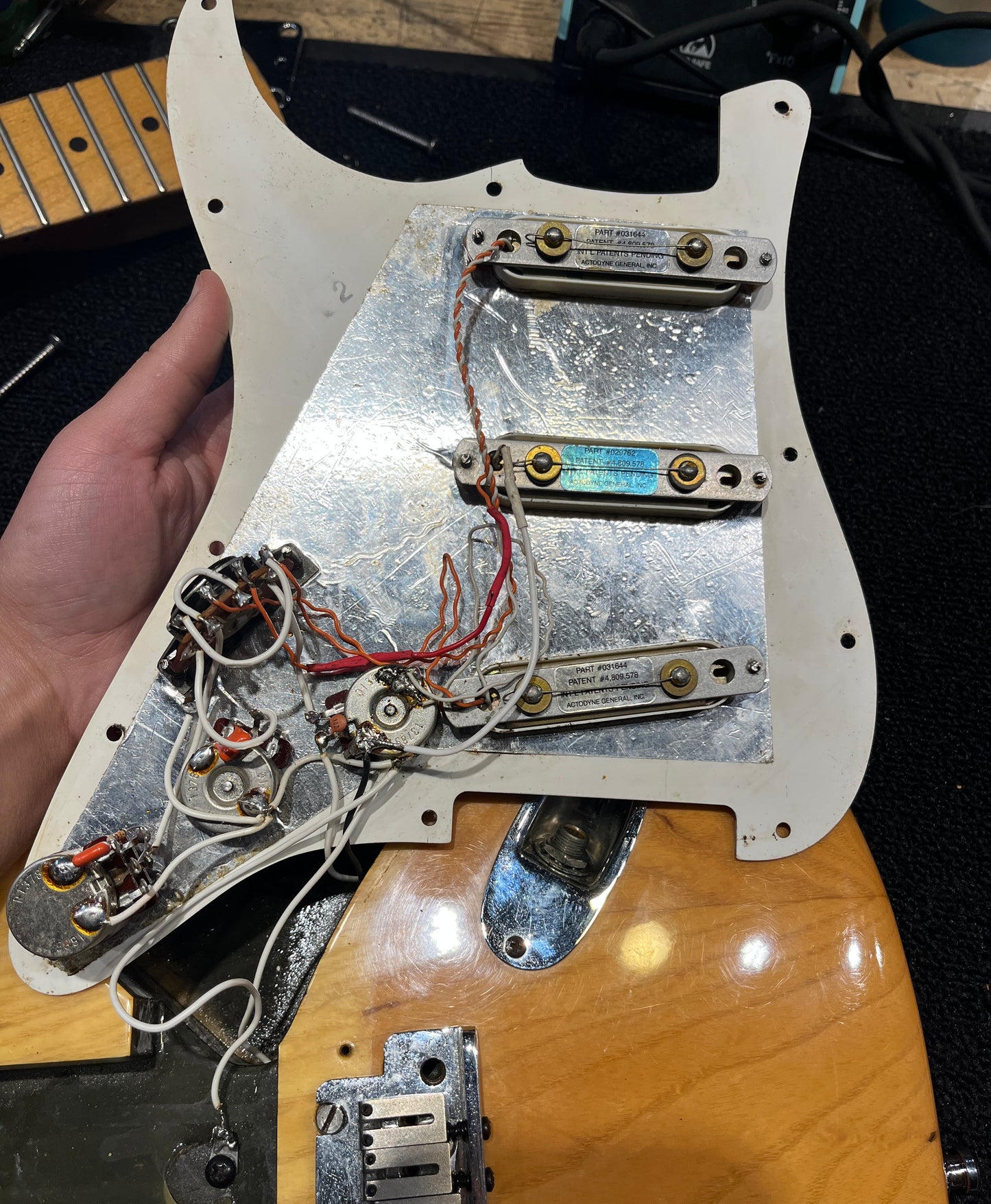 Fender Strat Plus Natural 1990 Electric Guitars