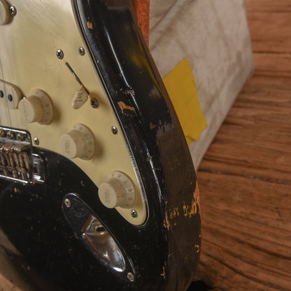 Fender Stratocaster Black 1968 Electric Guitars