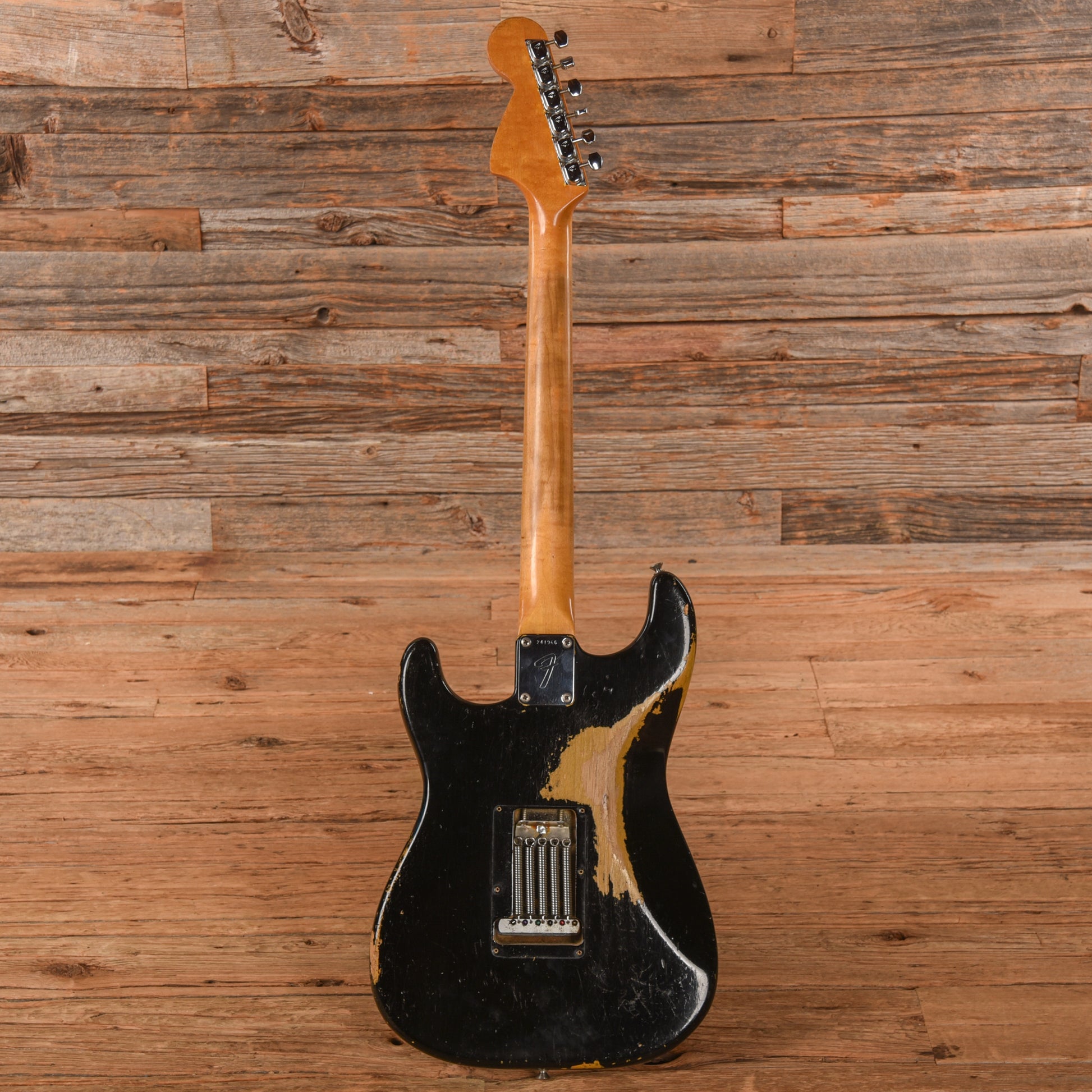 Fender Stratocaster Black 1968 Electric Guitars