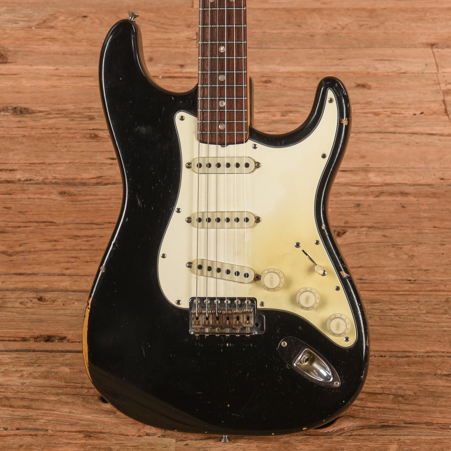 Fender Stratocaster Black 1968 Electric Guitars