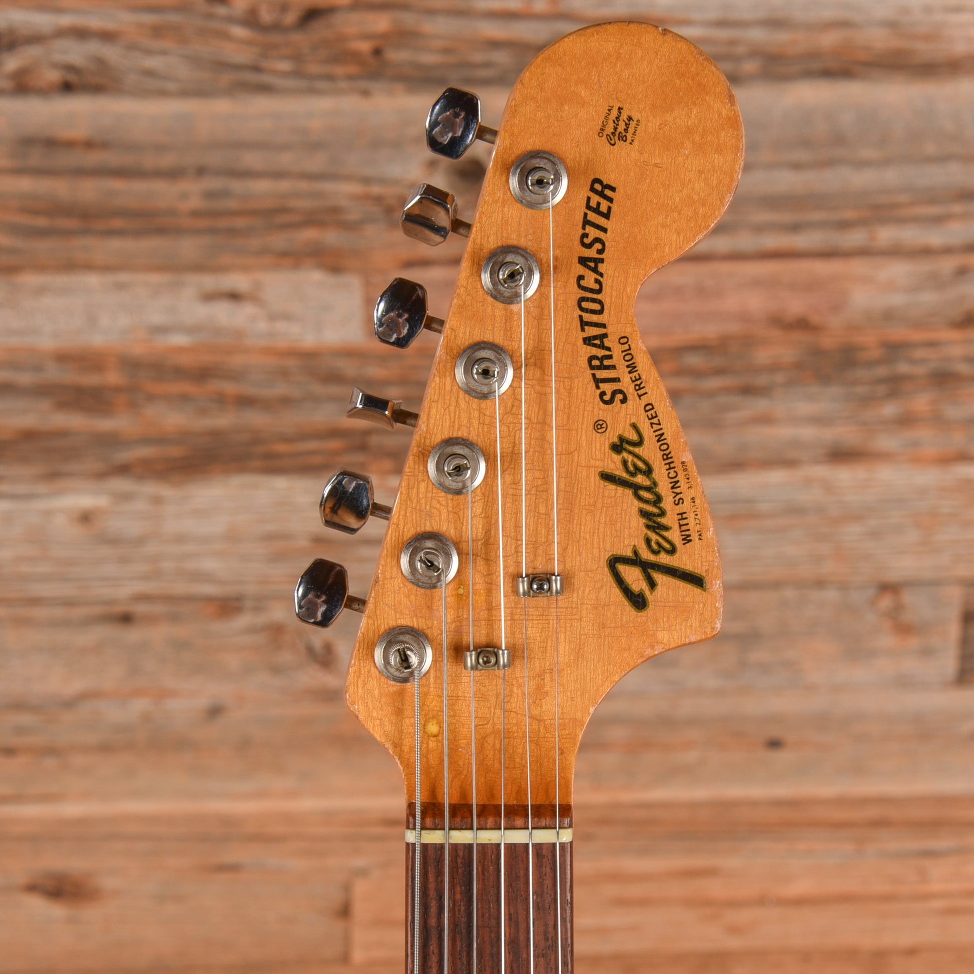 Fender Stratocaster Black 1968 Electric Guitars