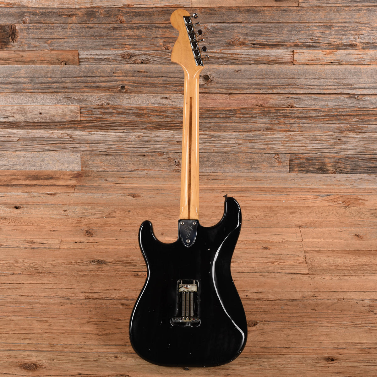 Fender Stratocaster Black Refin 1979 Electric Guitars