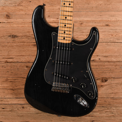 Fender Stratocaster Black Refin 1979 Electric Guitars