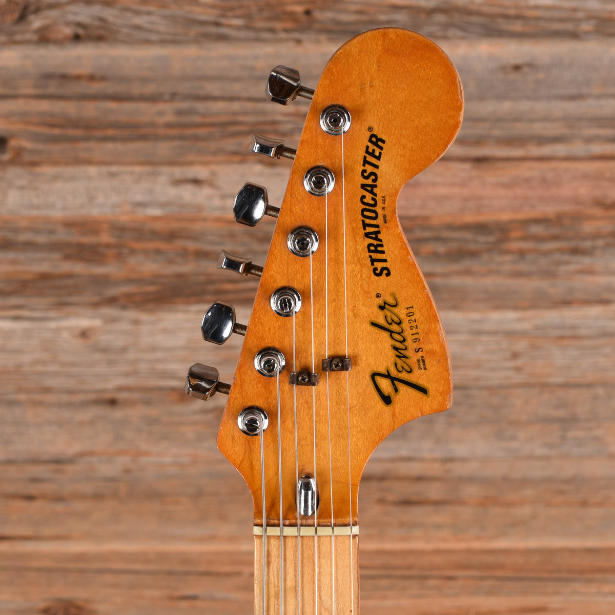 Fender Stratocaster Black Refin 1979 Electric Guitars