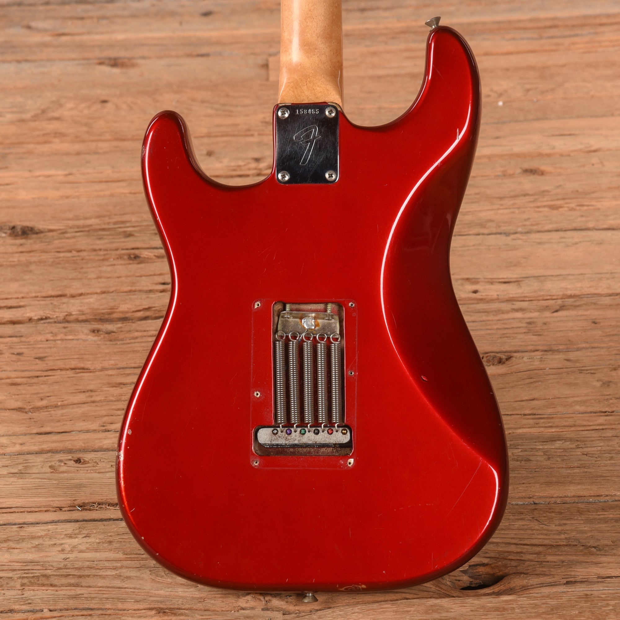 Fender Stratocaster Candy Apple Red 1966 Electric Guitars