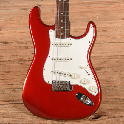 Fender Stratocaster Candy Apple Red 1966 Electric Guitars