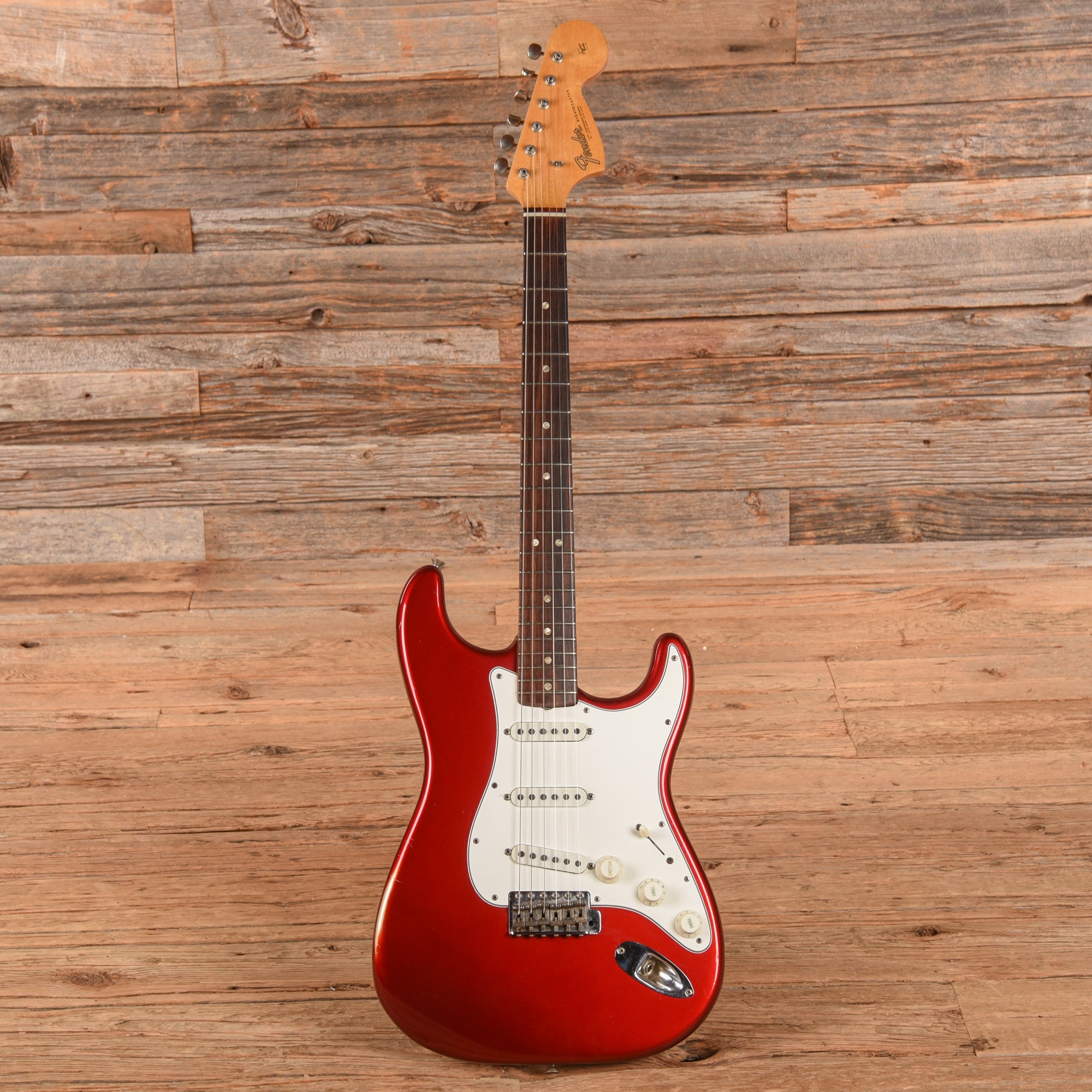 Fender Stratocaster Candy Apple Red 1966 Electric Guitars