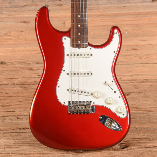 Fender Stratocaster Candy Apple Red 1966 Electric Guitars