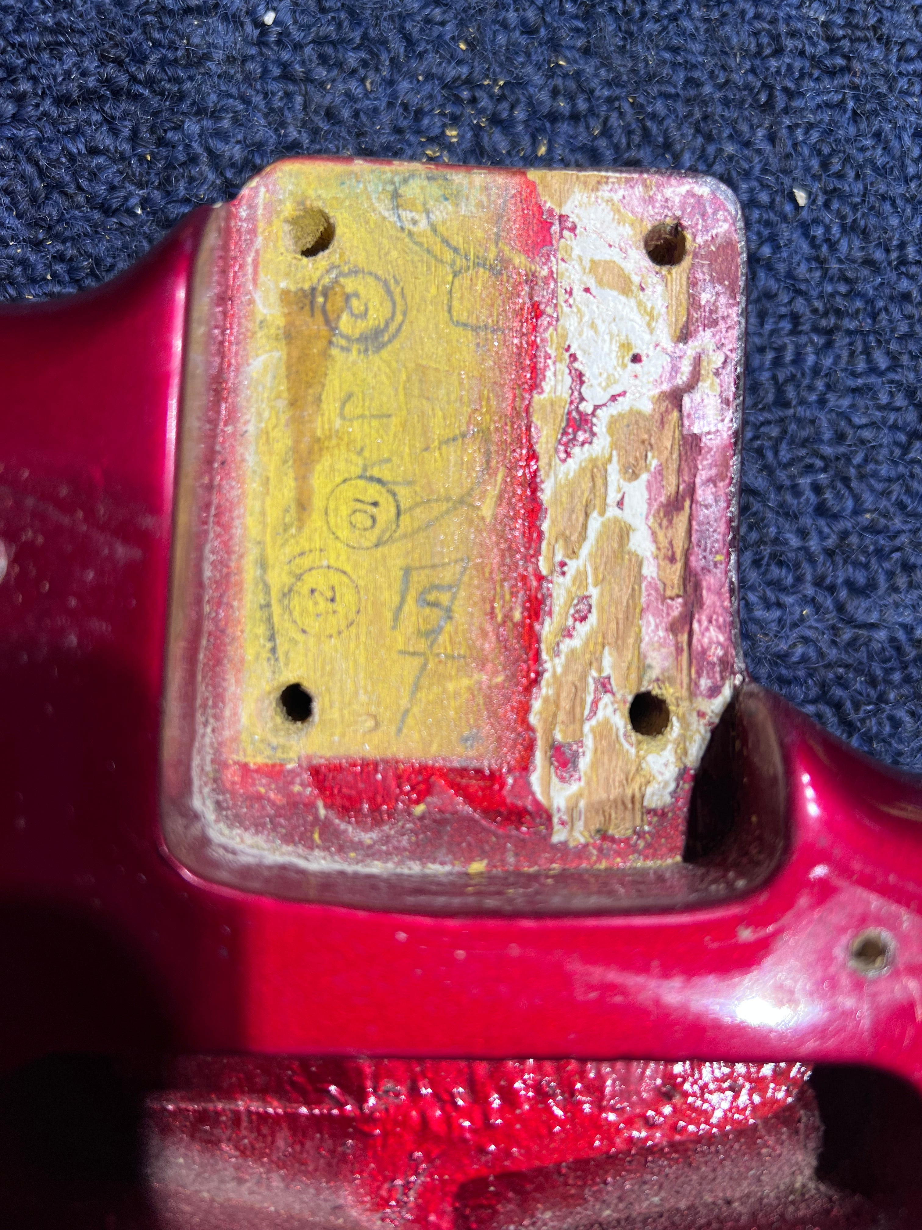 Fender Stratocaster Candy Apple Red 1966 Electric Guitars