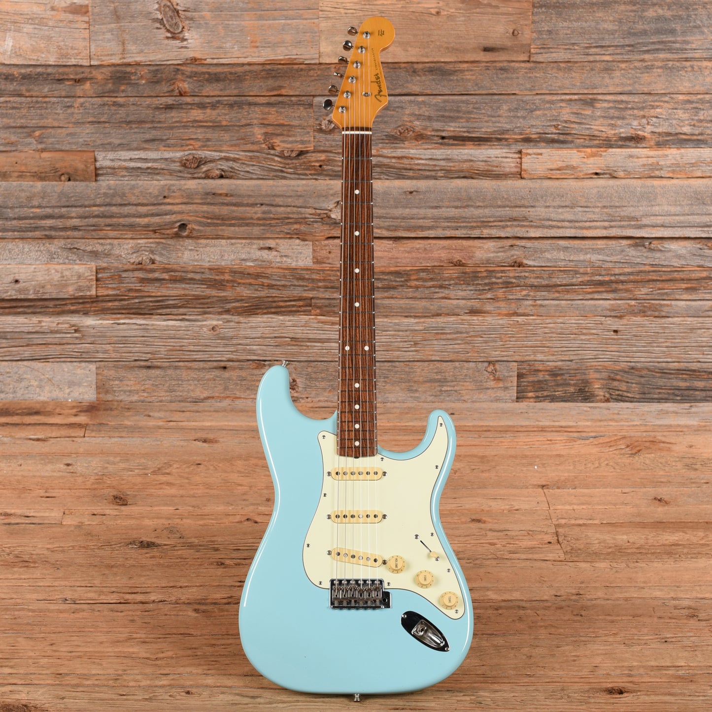 Fender Stratocaster Daphne Blue 2002 Electric Guitars