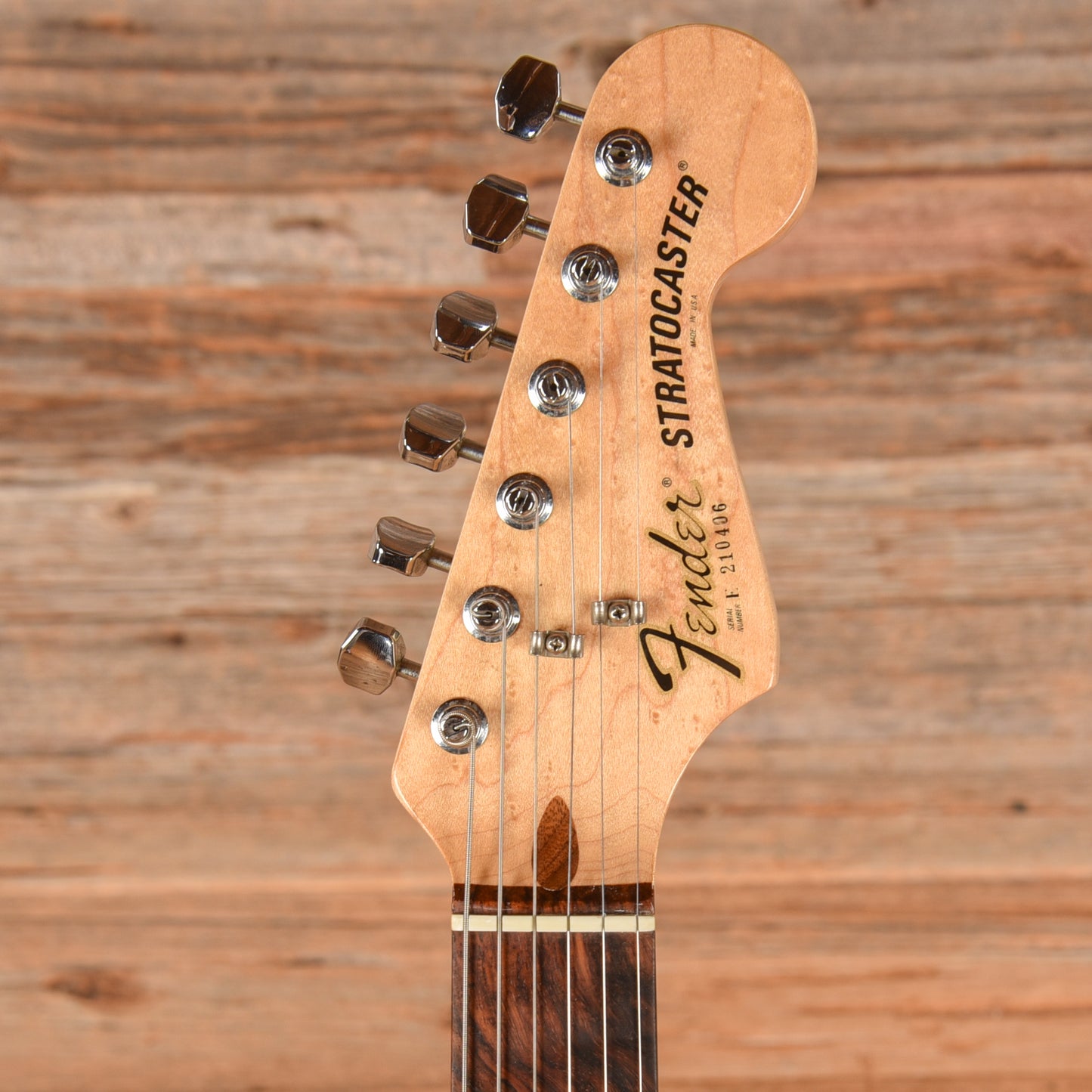 Fender Stratocaster Hardtail Natural 1982 Electric Guitars