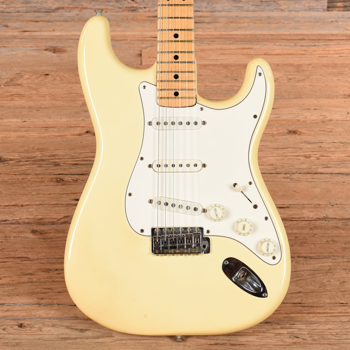 Fender Stratocaster Olympic White 1976 Electric Guitars