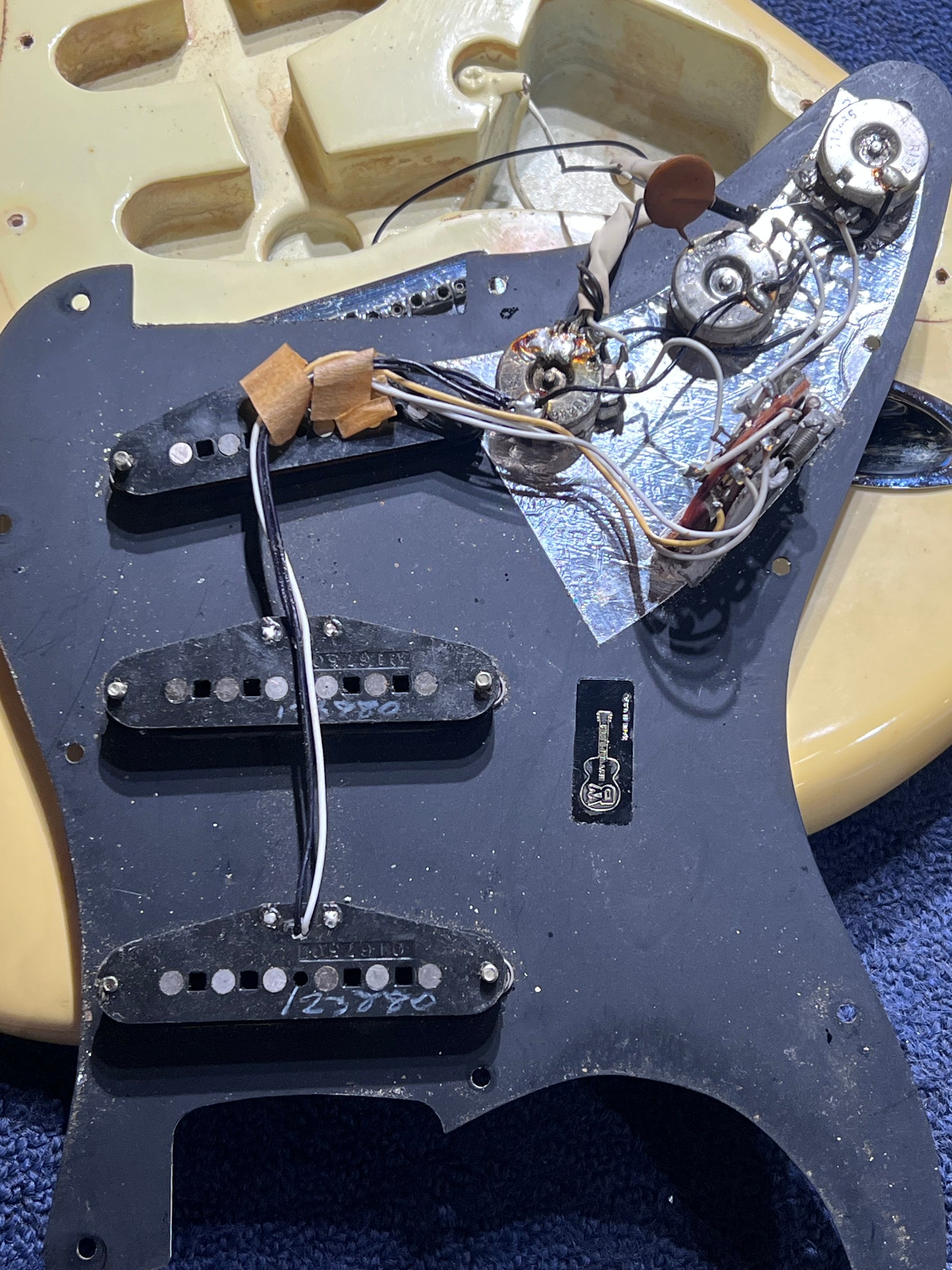 Fender Stratocaster Olympic White 1980 Electric Guitars