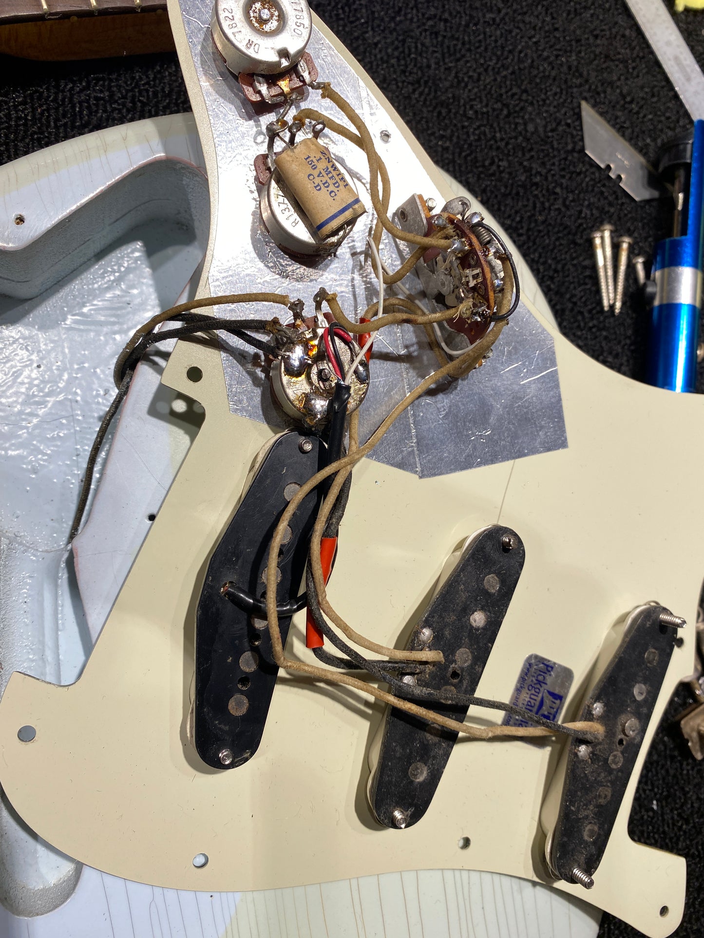Fender Stratocaster Sonic Blue 1960 Electric Guitars