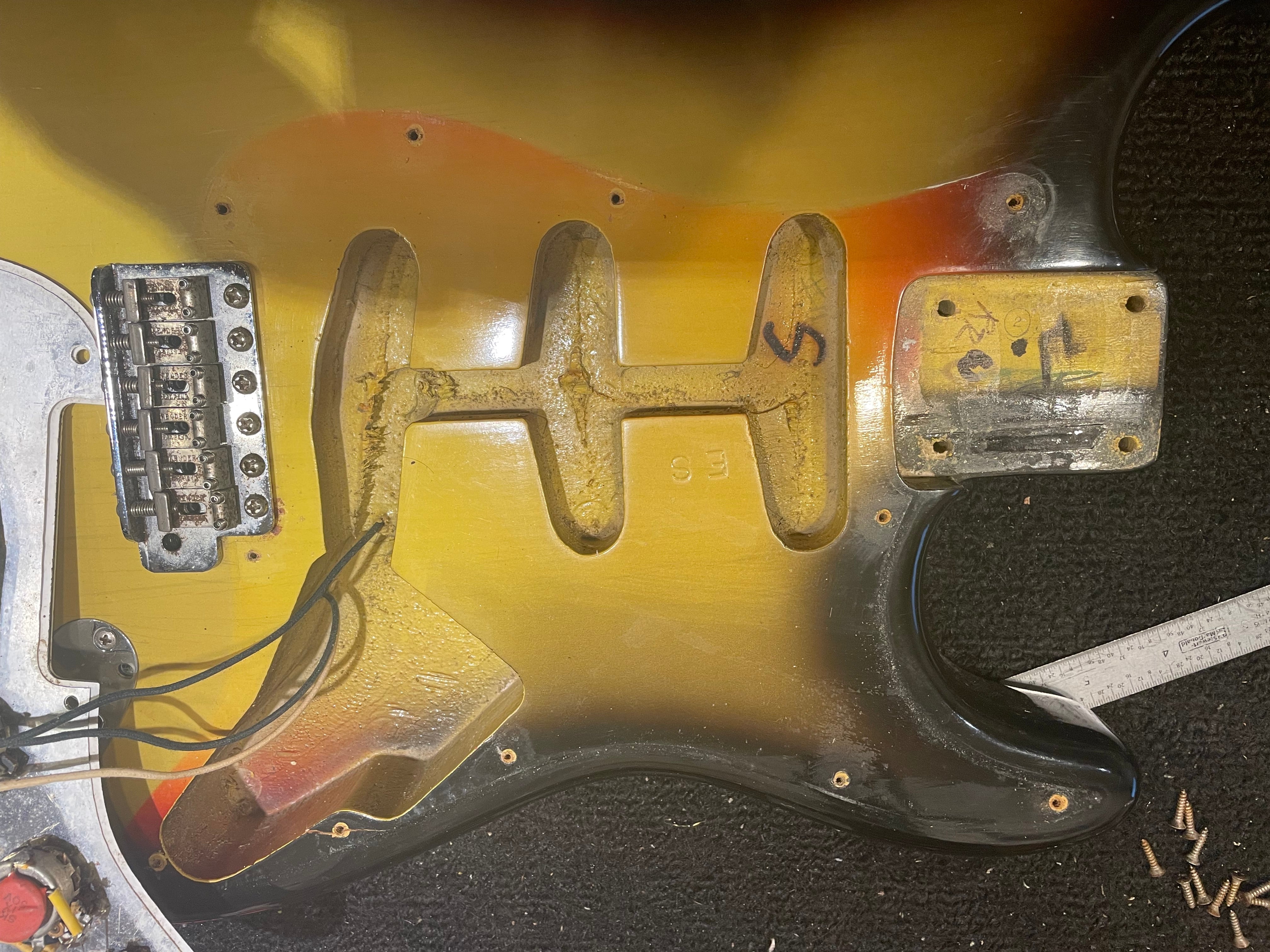 Fender Stratocaster Sunburst 1966 Electric Guitars