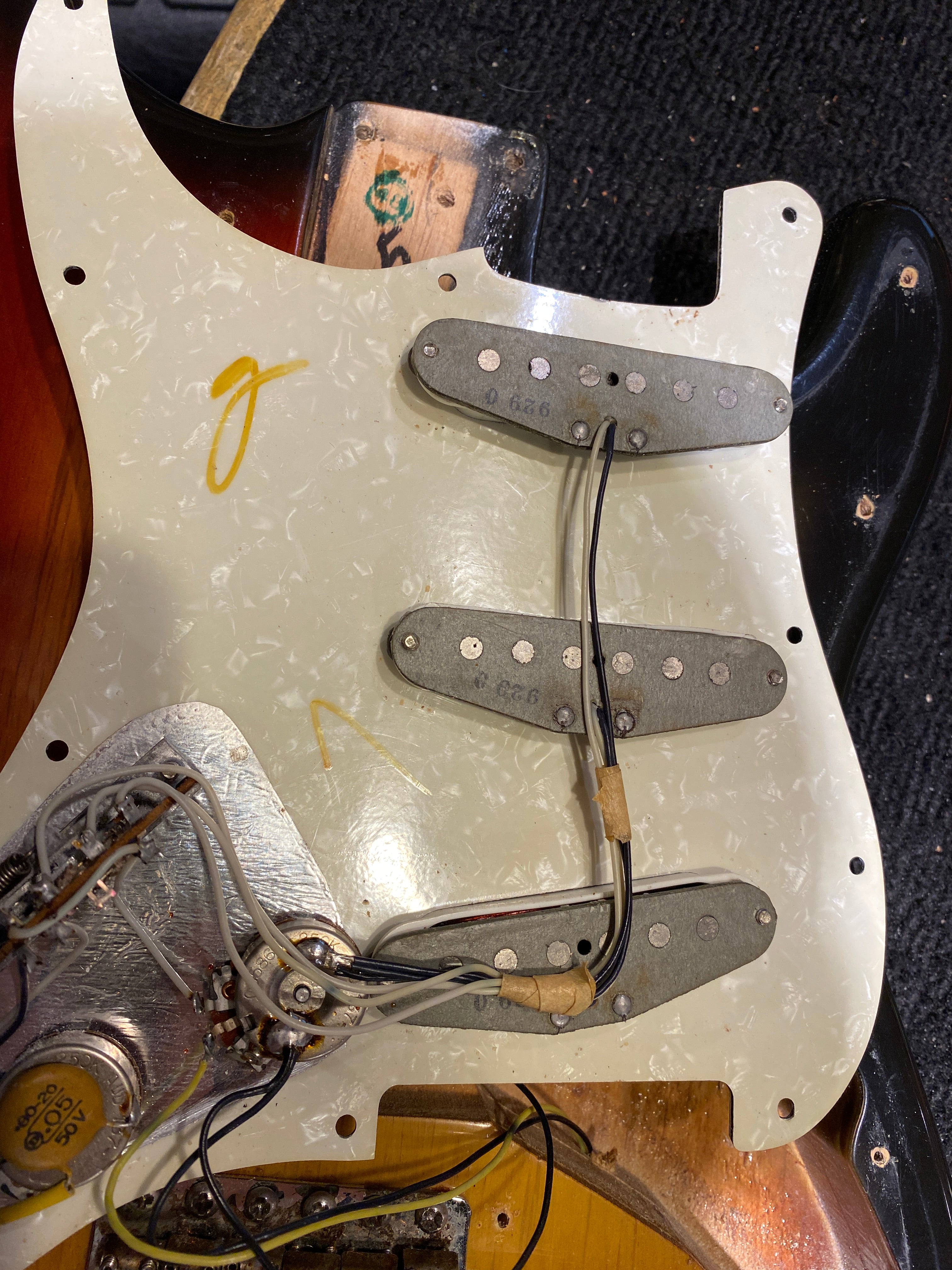 Fender Stratocaster Sunburst 1970 Electric Guitars