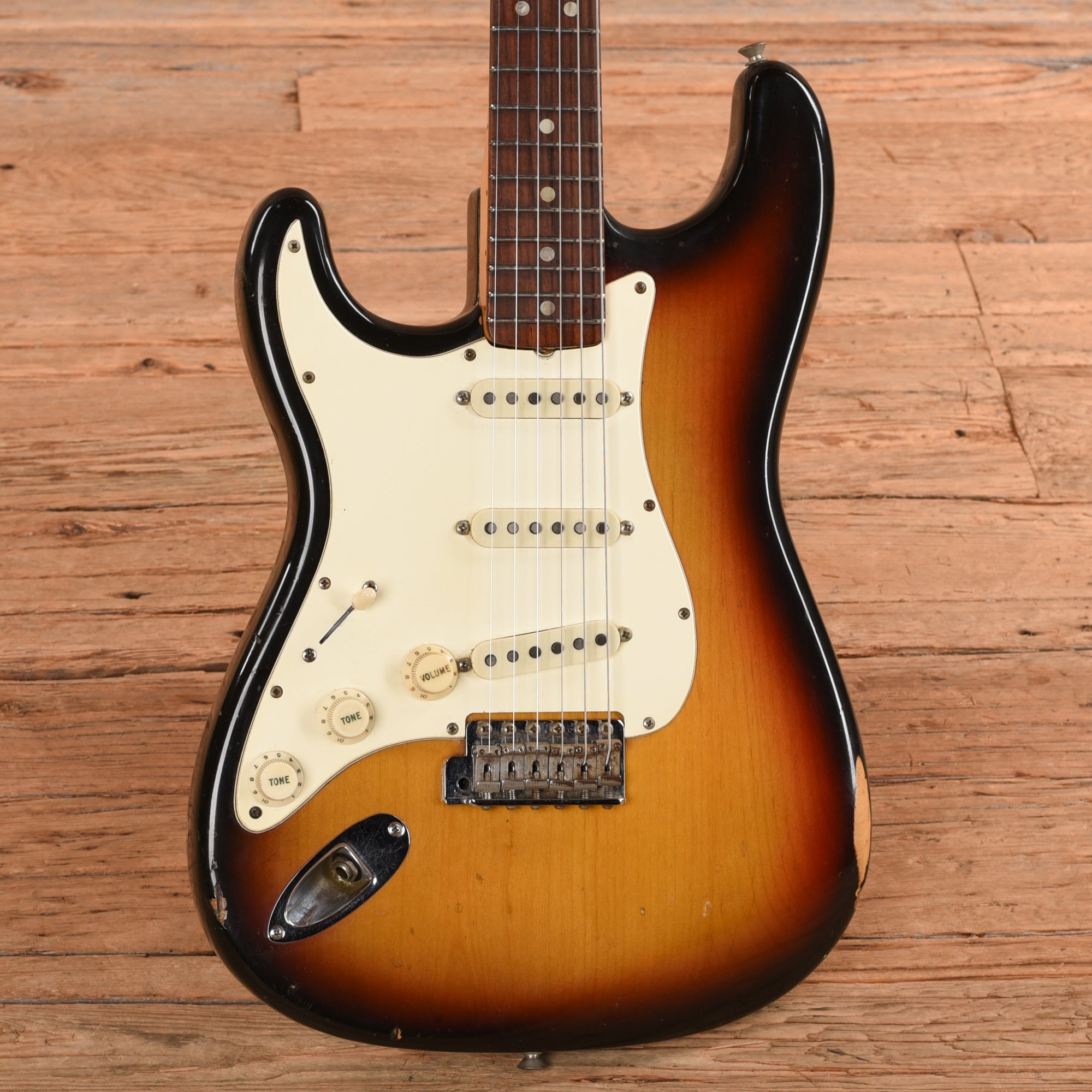 Fender Stratocaster Sunburst 1971 LEFTY Electric Guitars