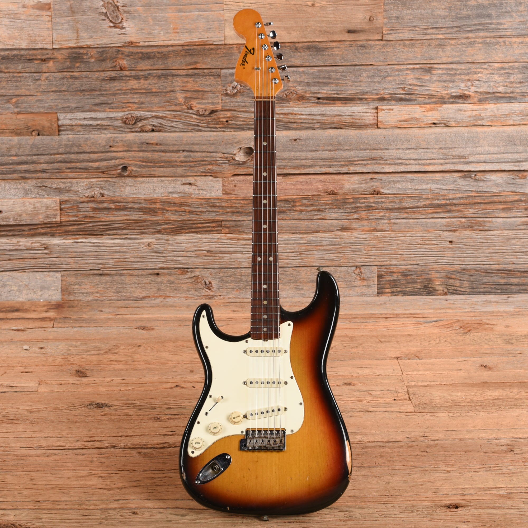 Fender Stratocaster Sunburst 1971 LEFTY Electric Guitars