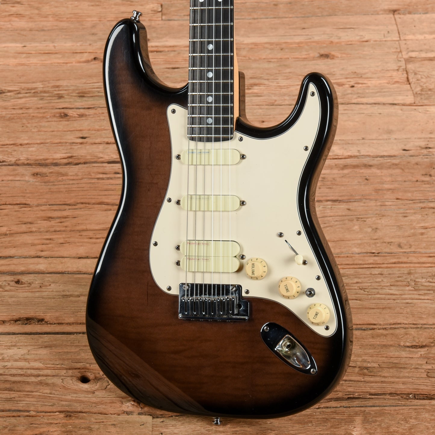Fender Stratocaster Ultra HSS Ebony Burst 1991 Electric Guitars
