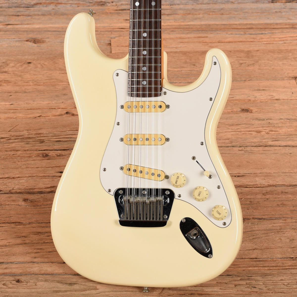 Fender Stratocaster XII MIJ Olympic White 1988 Electric Guitars