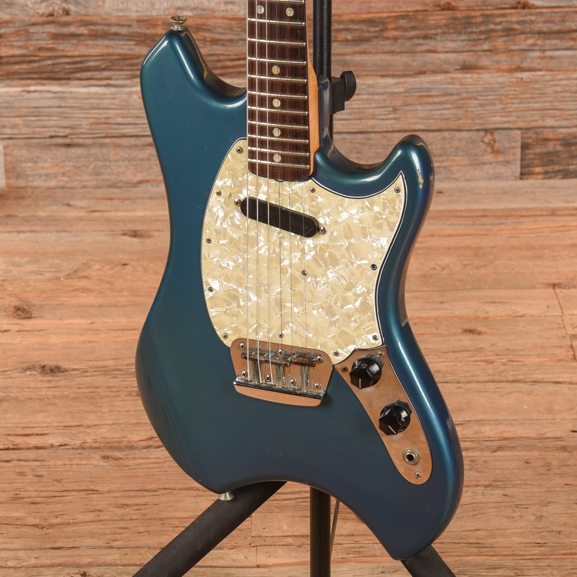 Fender Swinger Lake Placid Blue 1966 Electric Guitars