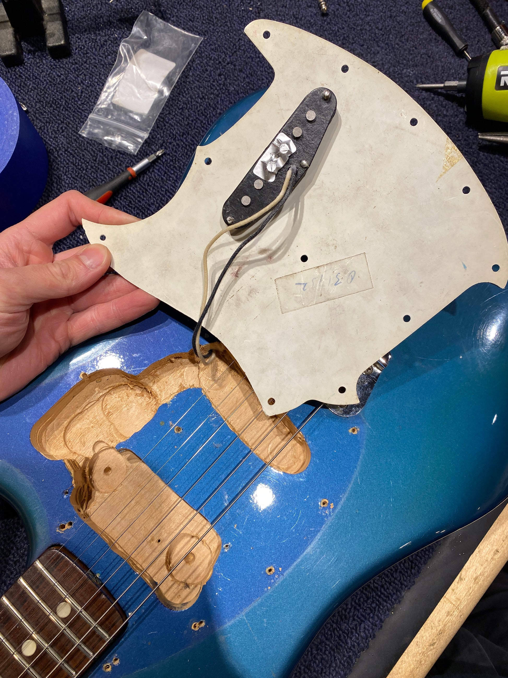 Fender Swinger Lake Placid Blue 1966 Electric Guitars