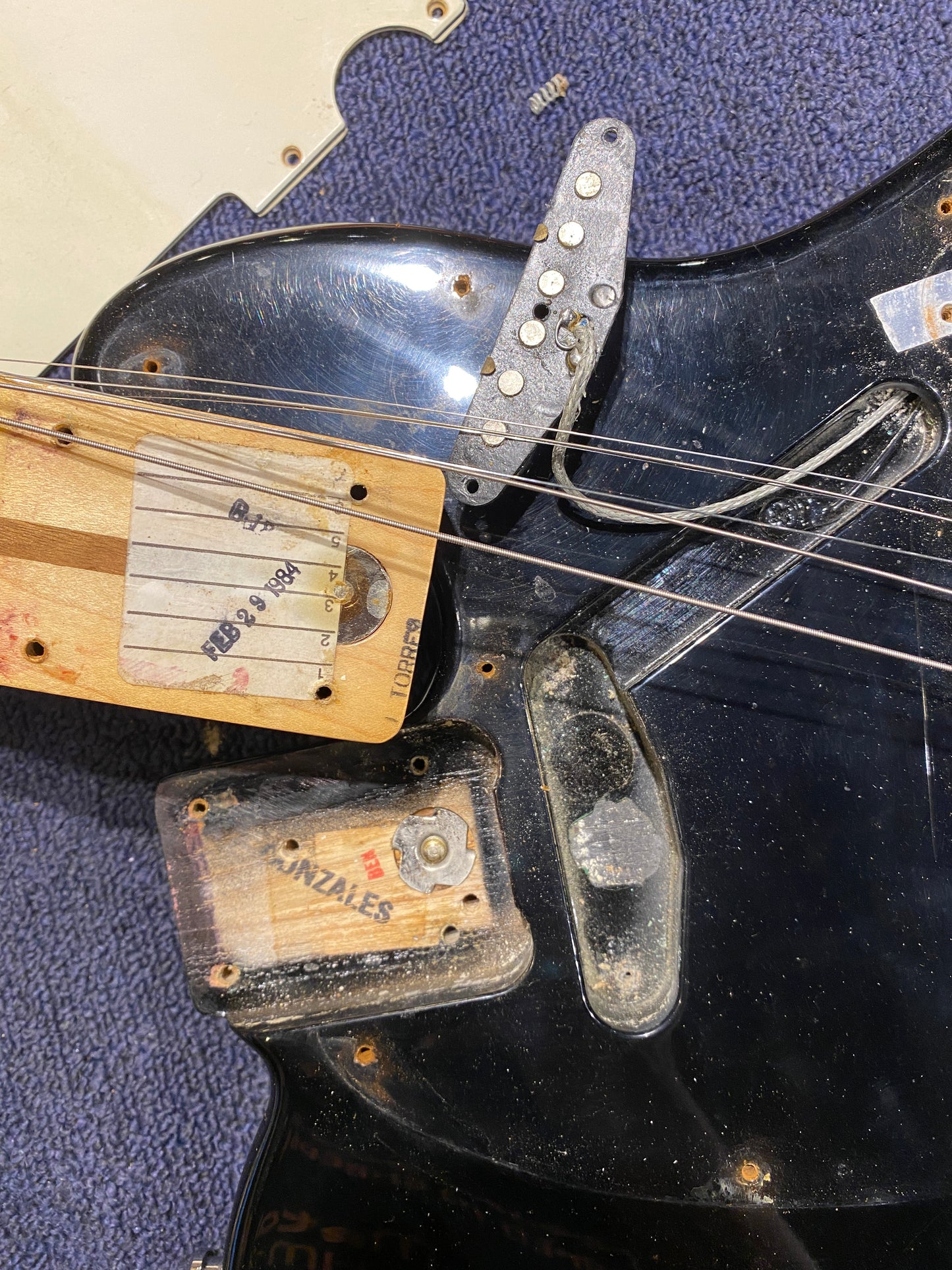 Fender Telecaster Black 1984 Electric Guitars