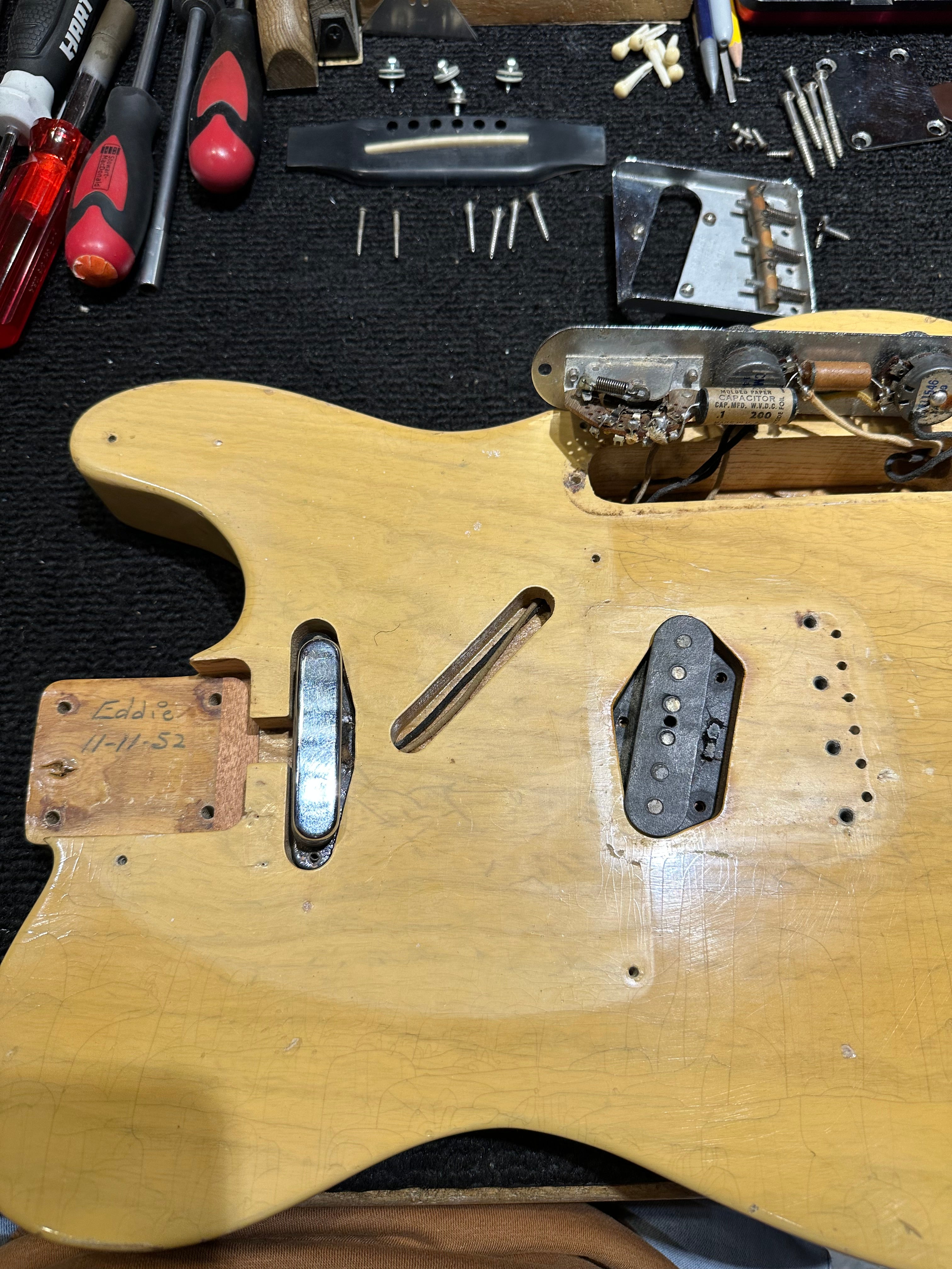 Fender Telecaster Blonde 1952 Electric Guitars