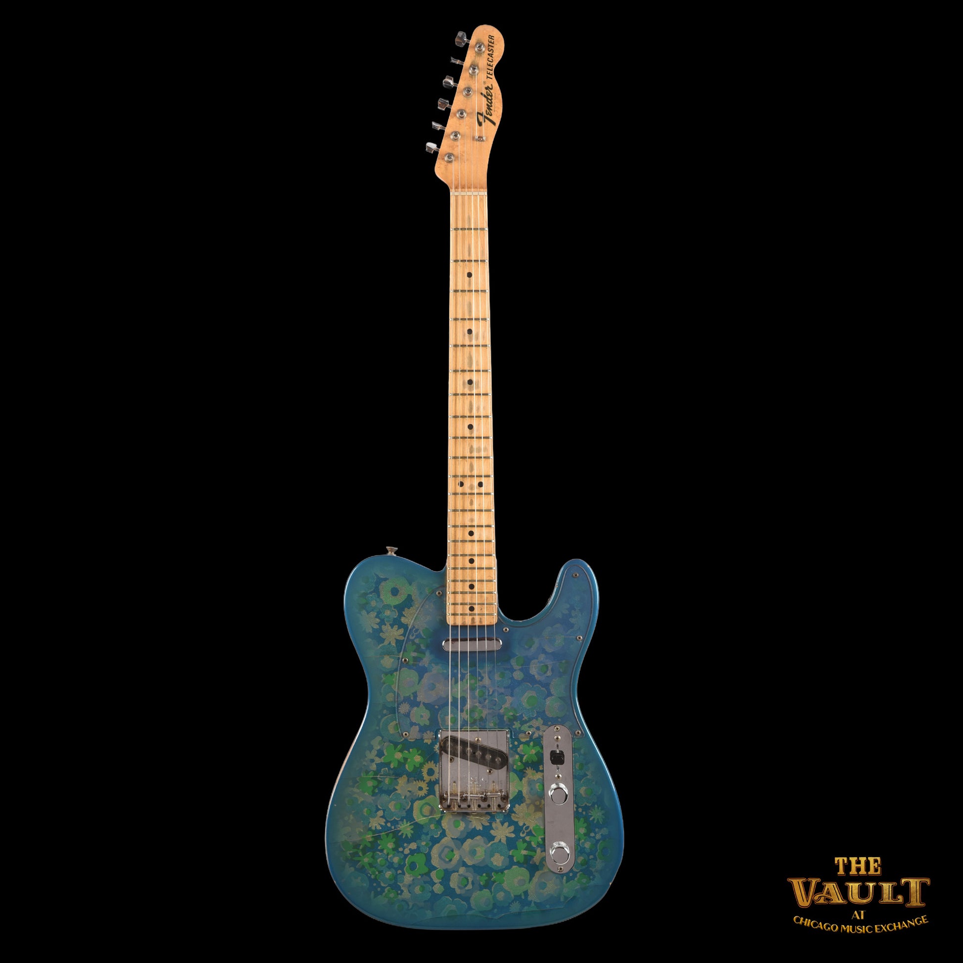Fender Telecaster Blue Floral 1968 Electric Guitars