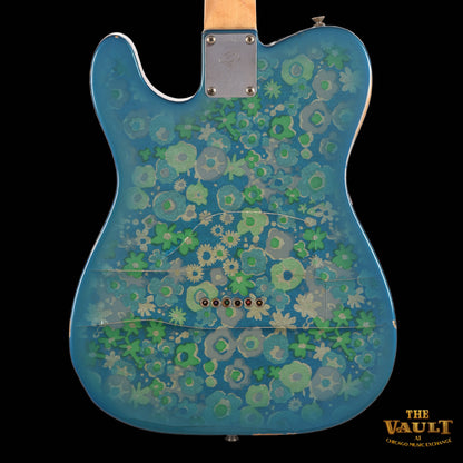 Fender Telecaster Blue Floral 1968 Electric Guitars