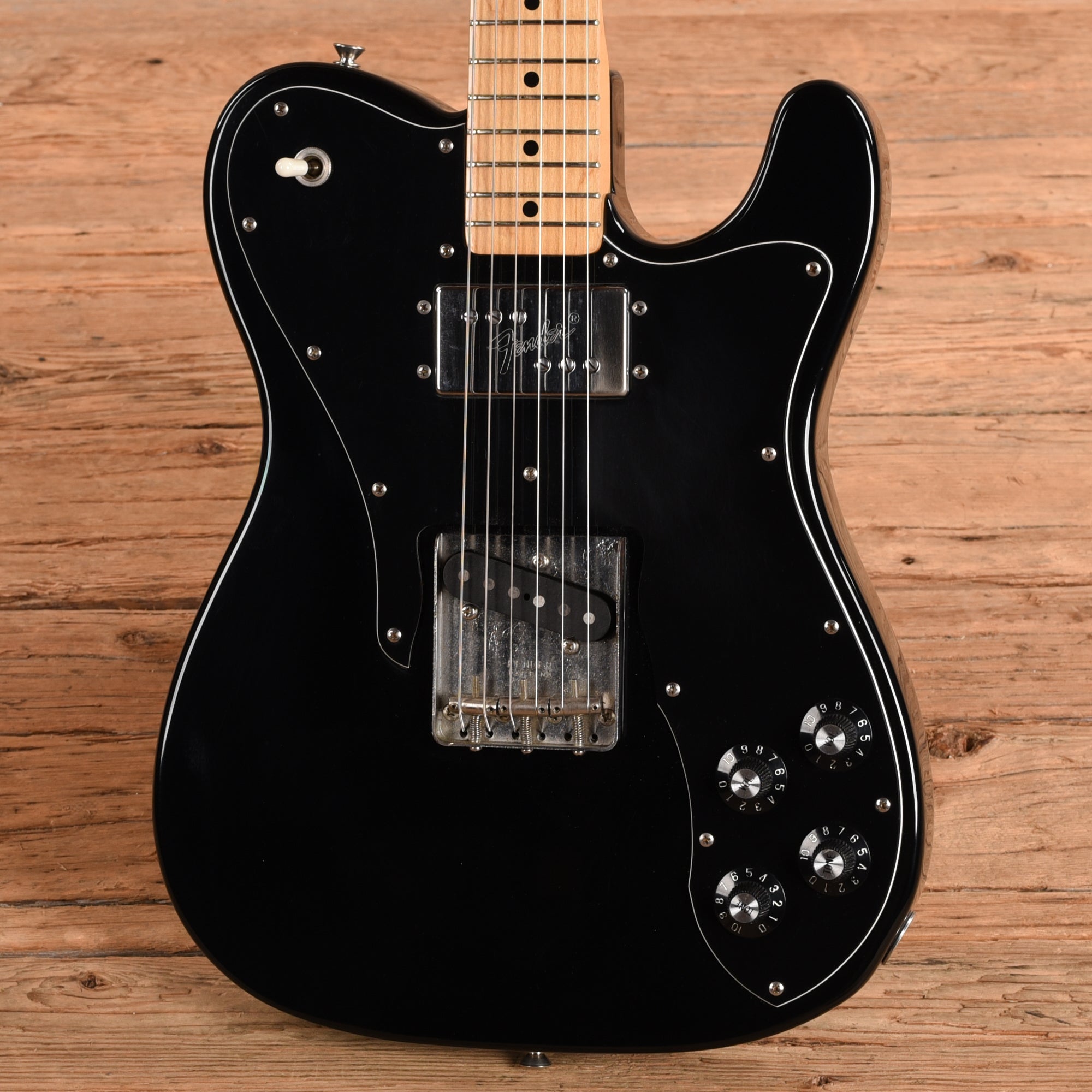 Fender Telecaster Custom Black 1987 Electric Guitars