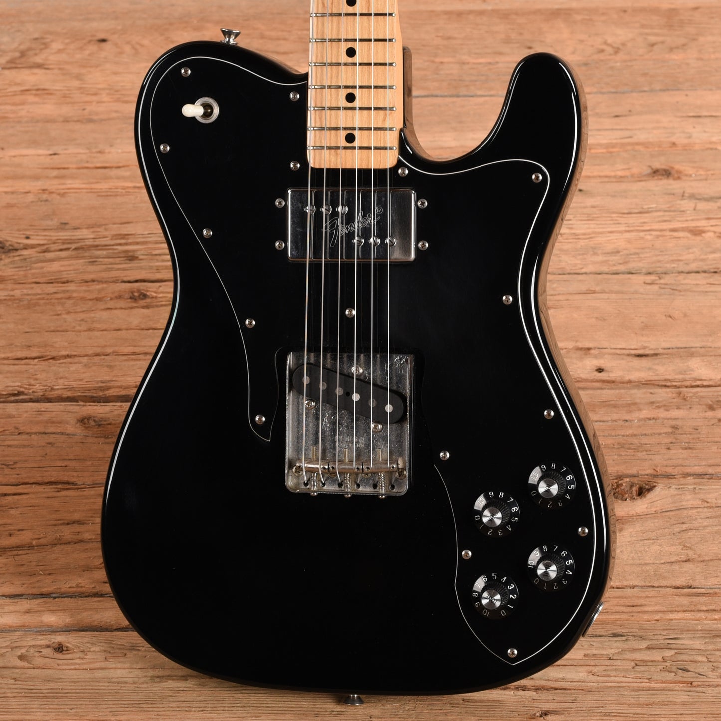 Fender Telecaster Custom Black 1987 Electric Guitars
