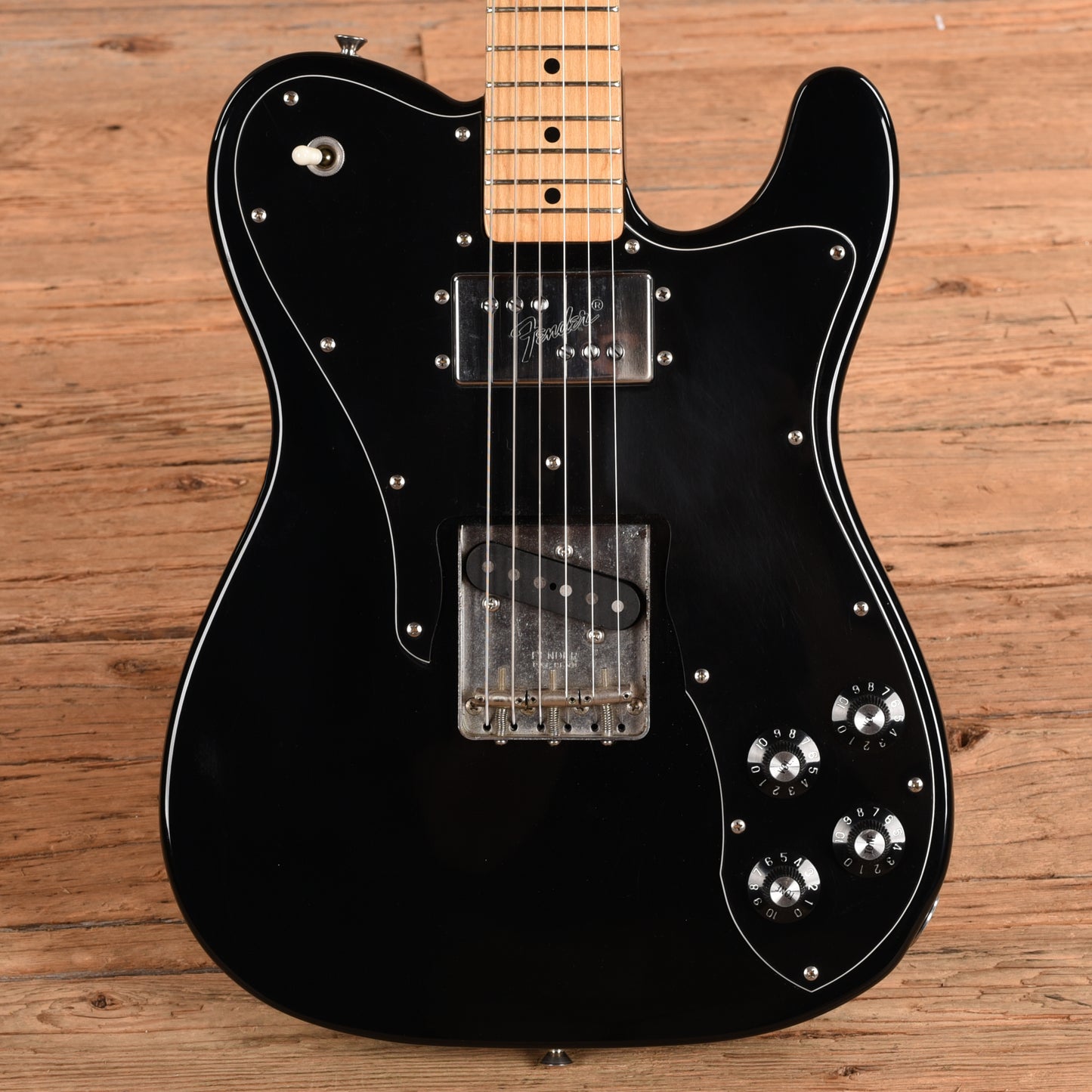 Fender Telecaster Custom Black 1987 Electric Guitars